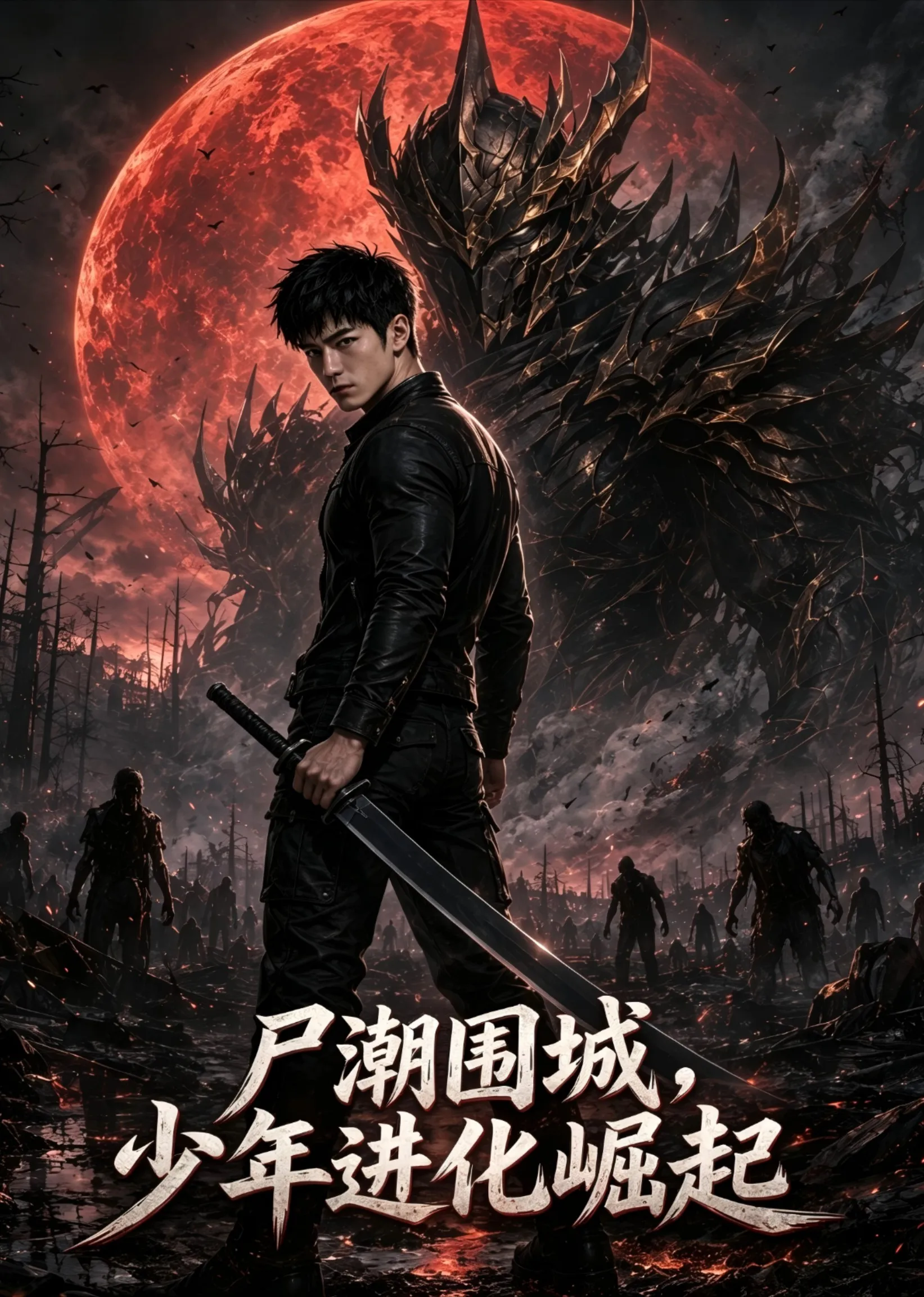 尸潮围城，少年进化崛起